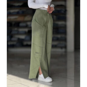 شلوار لینن بغل پاگن