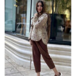 کت و شلوار کرپ تابستانه