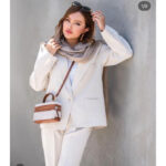 ست کت و شلوار کرپ کد 1071 - Image 6