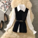 ست شومیز و وست بافت مدل تیارا کد 1109 - Image 4