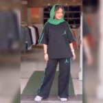 ست لانگ و شلوار مدل انا