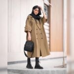 ترنچ کت کتان مناسب پاییز و بهار