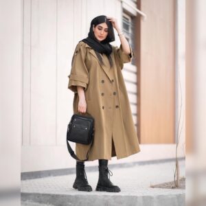 ترنچ کت کتان مناسب پاییز و بهار