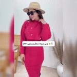 ست دو تیکه بافت سارافون و رویه مدل موژان کد 1106 - Image 8