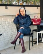 کت جین جلو بسته کد 1139 - Image 4