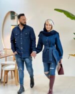 کت جین جلو بسته کد 1139 - Image 5