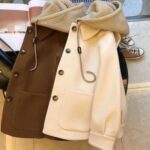 پالتو فوتر کوتاه کلاه دار مدل روجین کد 6214 - Image 6