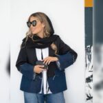 کت جین کوتاه پاییزه