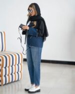 کت جین کوتاه پاییزه کد 1119 - Image 3