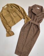 ست کت و سارافون کد 1150 - Image 4