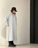 پیراهن پاییزه کلاه دار کد 1157 - Image 2