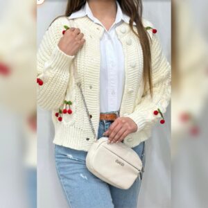 بافت دکمه دار مدل گیلاسی