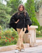 پالتو پانچ فری سایز کد 1159 - Image 2