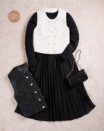 ژیله و سارافون پاییزه کد 1130 - Image 5