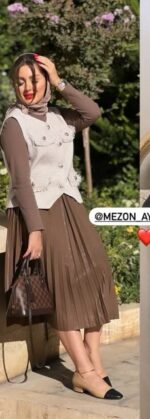 ژیله و سارافون پاییزه کد 1130 - Image 2