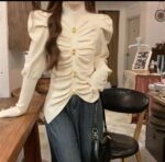 بلوز پاییزه موهر کد 1132 - Image 6