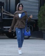 بارانی دو یقه کتان کد 1137 - Image 4