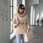 ترنچ کت مدل lador کمردار کتان