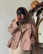 ترنچ کت کتان کد 1138 - Image 7