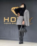 ست کت و دامن پاییزه کد 1142 - Image 12