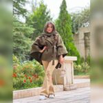 پالتو پانچ فری سایز کد 1159