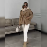 کت پاییزه فوتر قد 76 کد 1143