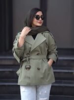 مانتو چهار فصل کتان کد 1182 - Image 2