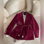 کت مخمل قد 75 کد 1195