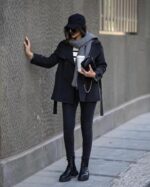 ترنچ کن کتان کد 1167 - Image 3