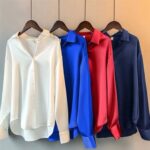 شومیز ساتن‌ کد 1198 - Image 4