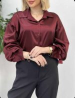 شومیز ساتن‌ کد 1198 - Image 7