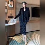 ست سه تیکه بافت مدل مروارید کد 1186 - Image 2