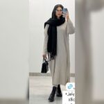 کفتان بافت بلند یقه گرد کد 1162 - Image 6