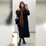 کفتان بافت بلند یقه گرد کد 1162 - Image 2