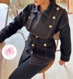 ترنچ کت مدل مدیسا کد 1209 - Image 5