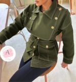 ترنچ کت مدل مدیسا کد 1209 - Image 4