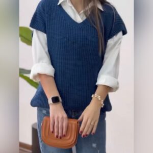 ست ژیله بافت و شومیز