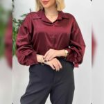 شومیز ساتن‌ کد 1198