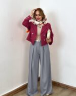 ست کت و شلوار مدل لارا کد 1241 - Image 2