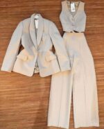 ست 3 تیکه کت و شلوار و ژیله مدل بهشت کد 1232 - Image 5