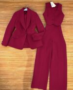 ست 3 تیکه کت و شلوار و ژیله مدل بهشت کد 1232 - Image 2