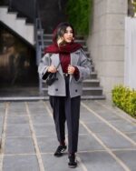 پالتو مدل شایلی کد 1218 - Image 2