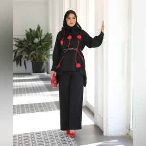 ست دو تیکه یلدا مدل صدف