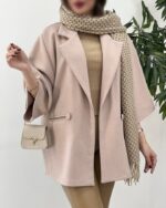 پالتو فوتر دو جیب دو دکمه کد 1238 - Image 4