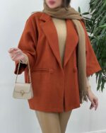 پالتو فوتر دو جیب دو دکمه کد 1238 - Image 2