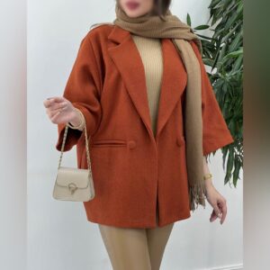 پالتو فوتر دو جیب دو دکمه