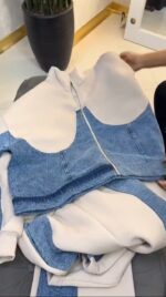 ست دورس و شلوار مدل صدف کد 1219 - Image 5