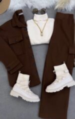 ست کت و شلوار مدل پرنیا کد 1221 - Image 3