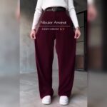 شلوار کرپ الیزه مدل میرا کد 1222 - Image 7