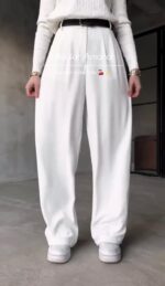 شلوار کرپ الیزه مدل میرا کد 1222 - Image 5